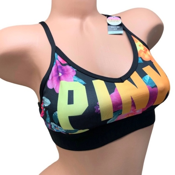 🌸New🌸PINK Victoria’s Secret Sports Bra SMALL NWT - Picture 2 of 5